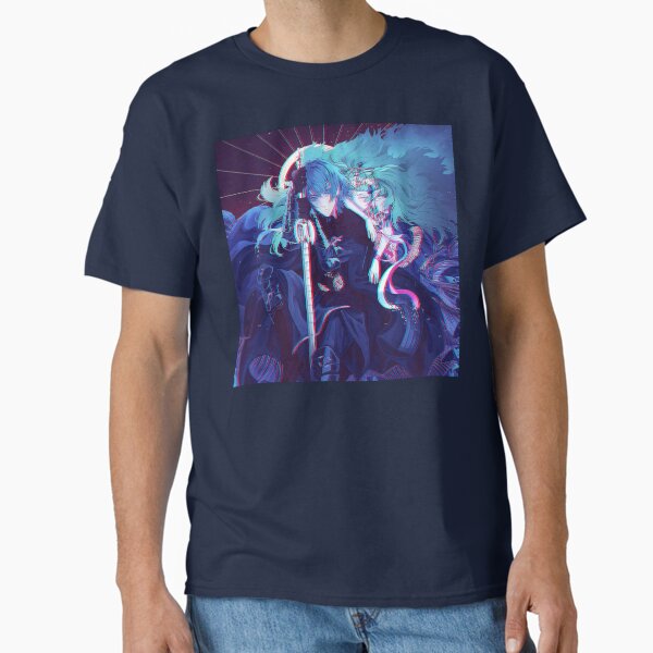 Item preview, Neon Lights Byleth & Sothis from Three Houses designed and sold by KrowsDigital.