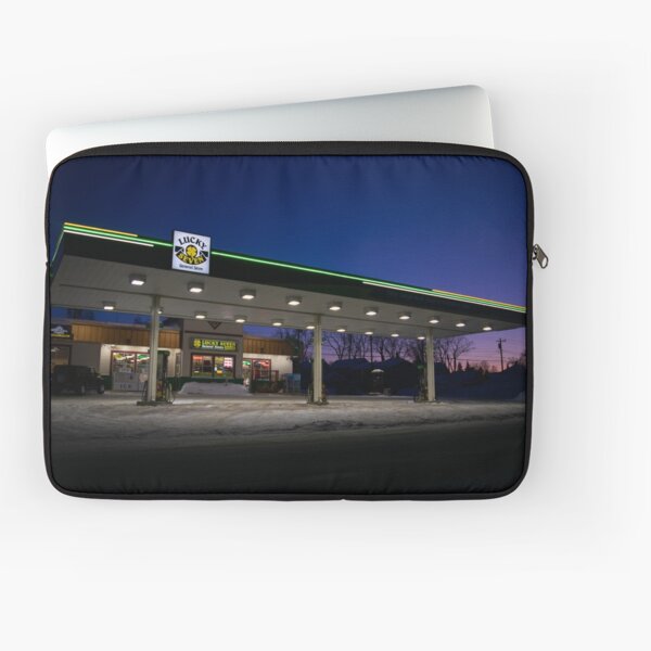 Gas Station in the Eve Laptop Sleeve