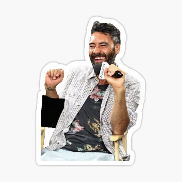 Aperçu de l'œuvre autocollant taika waititi créée et vendue par lokicdinson.
