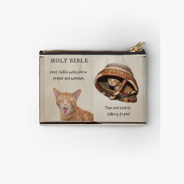 Item preview, Chillin' with God - until He starts talking to you! Christian designed and sold by TheKingdomAttic.