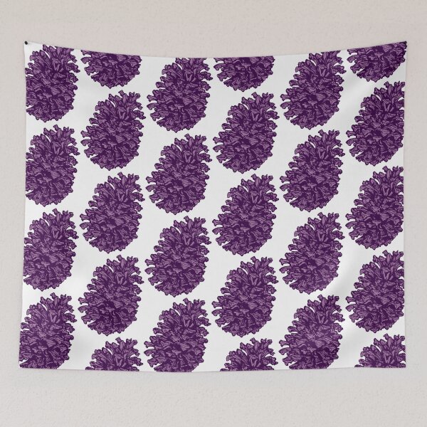 Item preview, Super Purple Pinecone designed and sold by TwoCuddlefish.