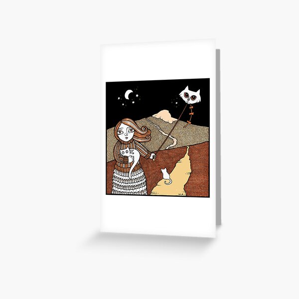 Maggies Moggies (Mither Tap) Greeting Card