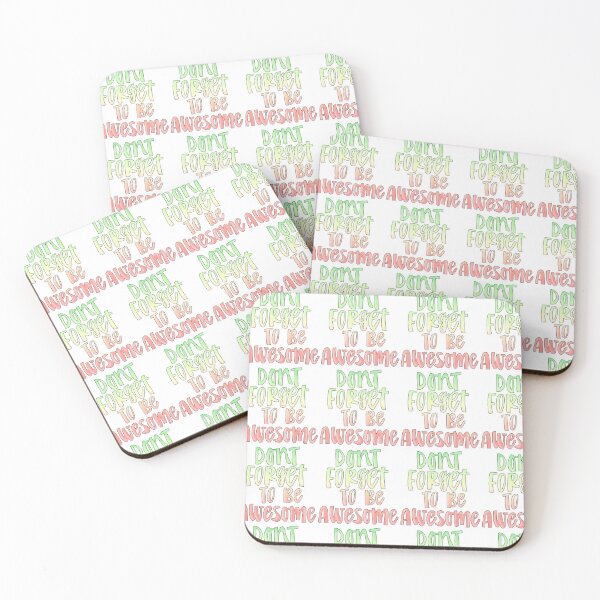 Item preview, don't forget to be awesome  designed and sold by Alyson Zeller.
