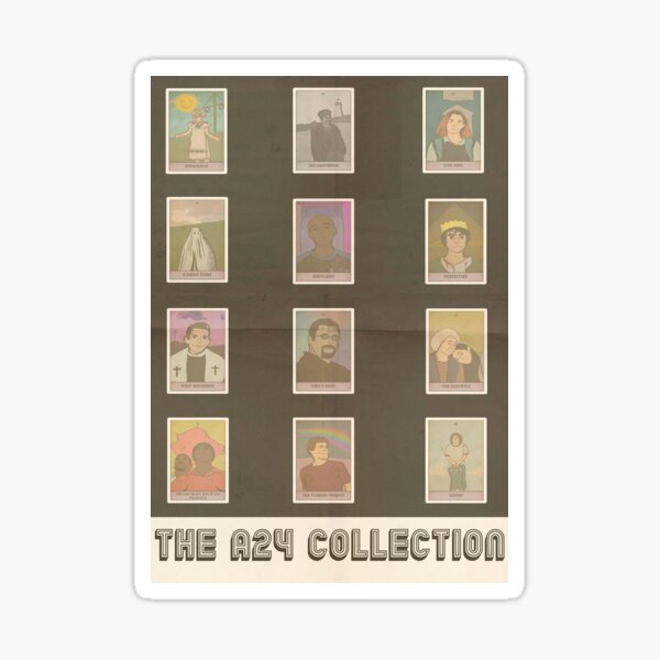 Item preview, A24 Film Tarot Design Collection designed and sold by colsaboss.