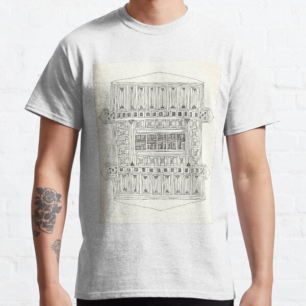 Construct Art Line Drawing 279 Classic T-Shirt