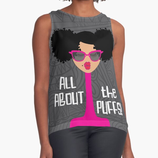 All About the Puffs Sleeveless Top