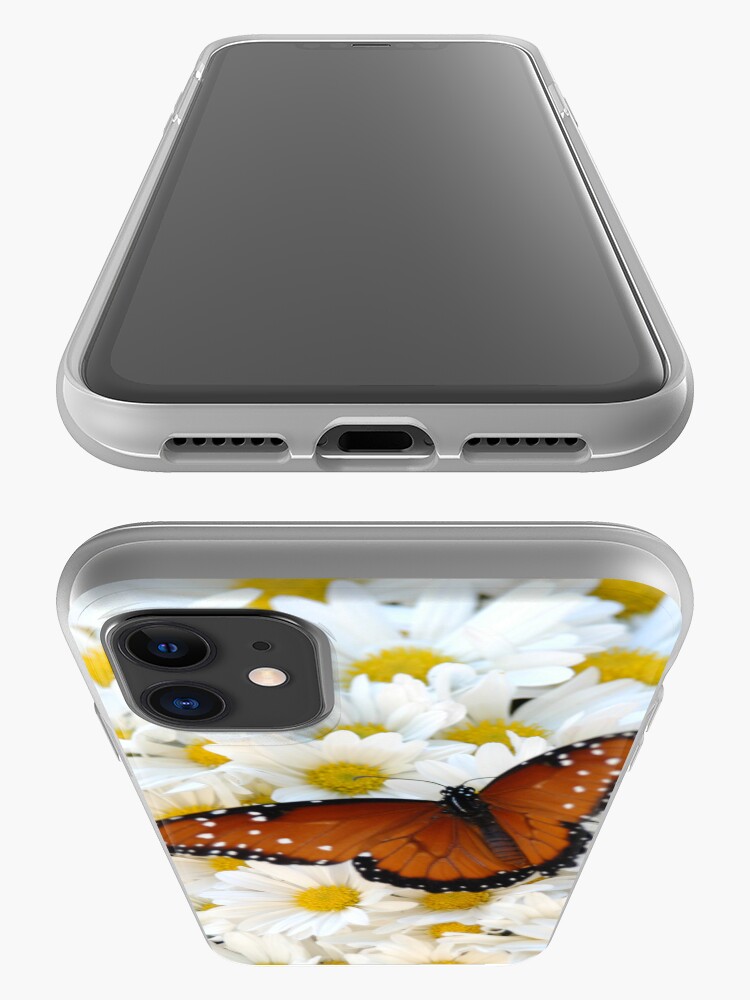 Alternate view of Butterfly on Daisies - iPhone Case iPhone Case & Cover