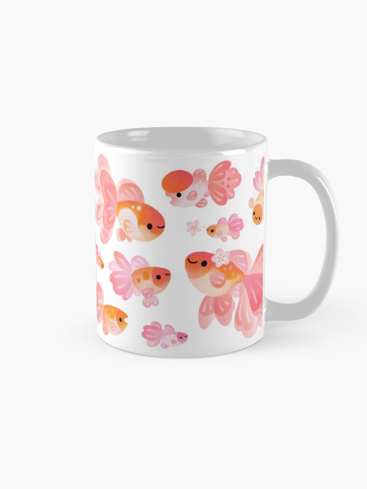 Alternate view of Cherry Blossom Goldfish 2 Coffee Mug