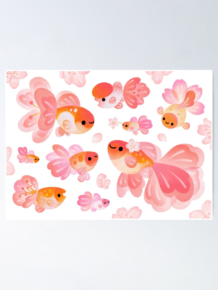 Alternate view of Cherry Blossom Goldfish 2 Poster