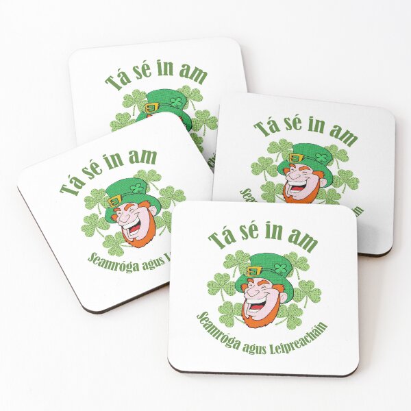 Item preview, Tá sé in am Seamróga agus Leipreacháin designed and sold by JockDove.