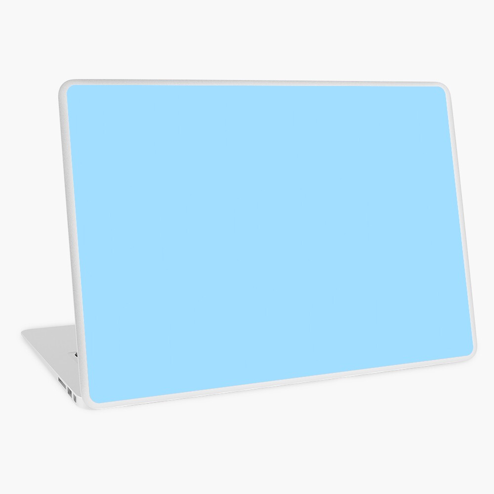 Baby Blue Laptop Skin for Sale by totalbabe