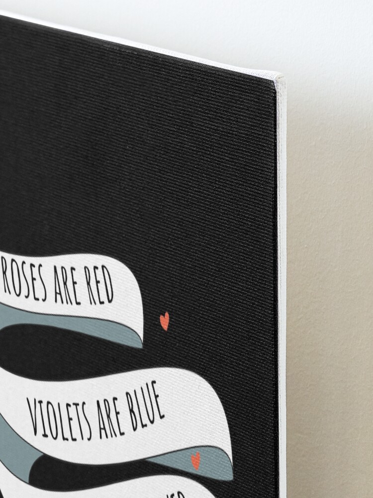 "Roses are Red, Schitt's Creek Style. Roses are Red, Violets are Blue, Oh My God David, EW