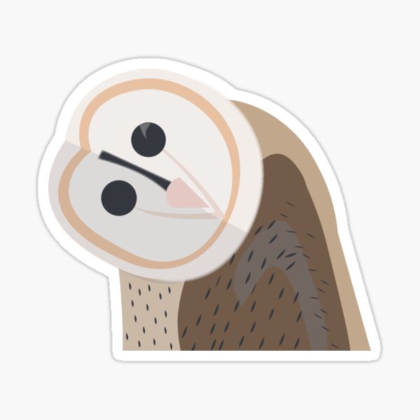 Happy Owl Sticker