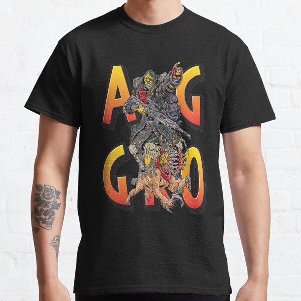 FL4K The Beastmaster Aggro Words Gamers Use Borderlands 3 Rakk Attack!Aggressive Provoking Classic T-Shirt