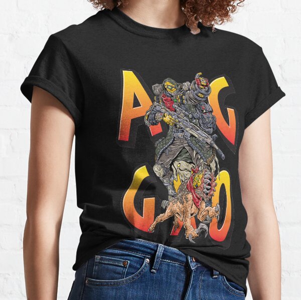 FL4K The Beastmaster Aggro Words Gamers Use Borderlands 3 Rakk Attack!Aggressive Provoking Classic T-Shirt