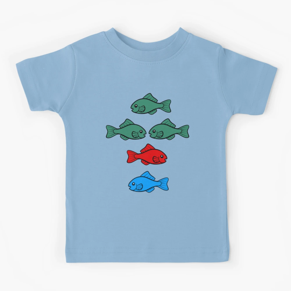 Inspired Red Fish Blue Fish T-Shirt - Viraldes Store