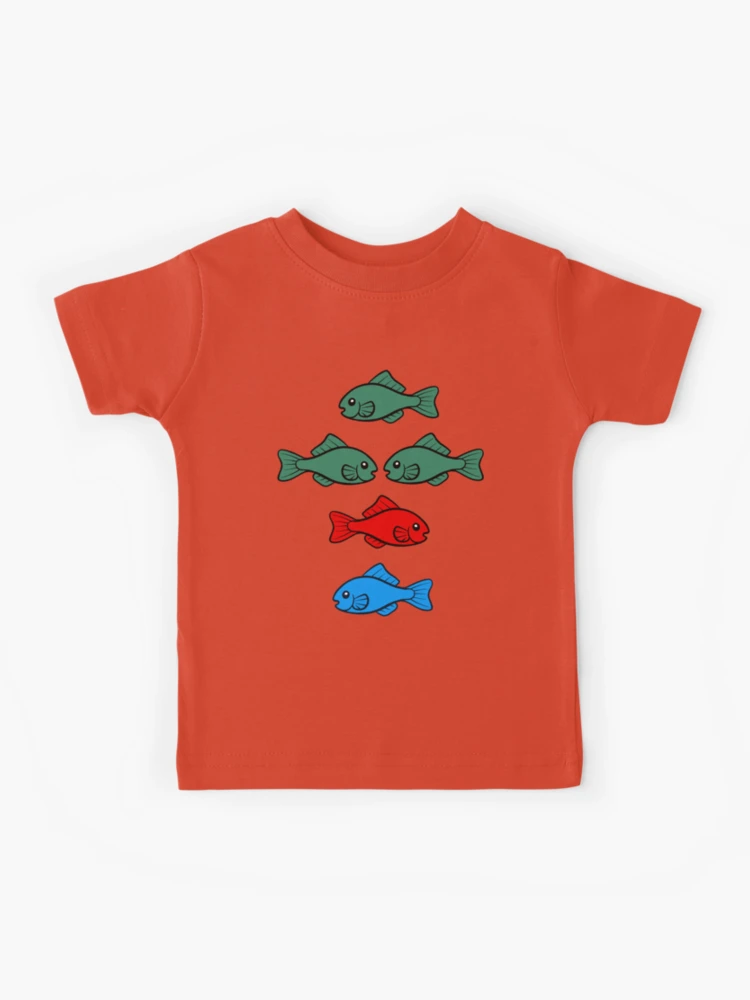Inspired Red Fish Blue Fish T-Shirt - Viraldes Store