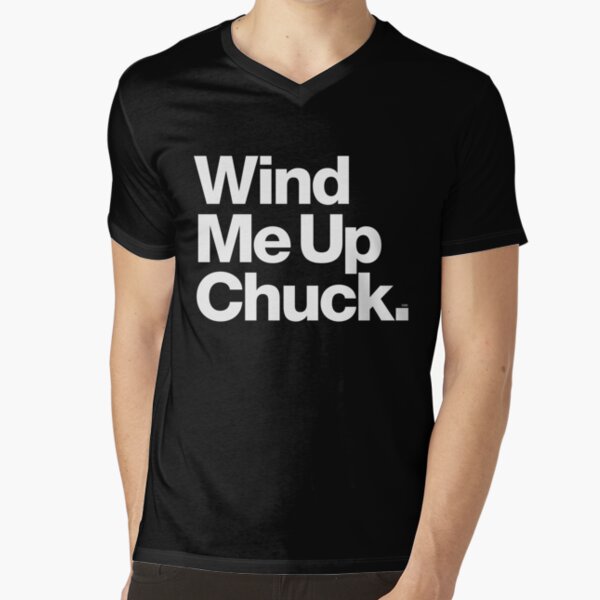 Chuck Brown DC Go-Go Wind Me Up V-Neck T-Shirt