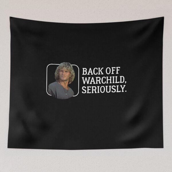 Item preview, Back off warchild, seriously. designed and sold by Primotees.