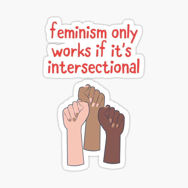 Feminism Only Works If Sticker By Quinnhopp Redbubble 7819