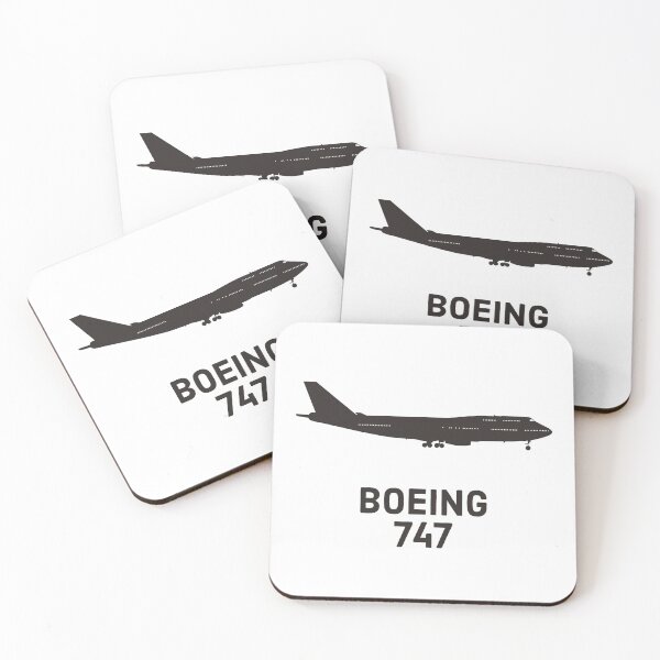 Artikelvorschau, Boeing 747 Silhouette entworfen und verkauft von trqffic.