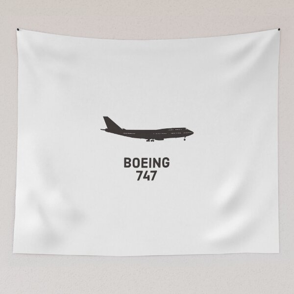 Item preview, Boeing 747 silhouette designed and sold by trqffic.