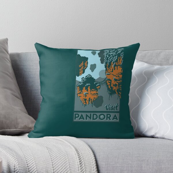Visit Pandora: the World of Avatar Throw Pillow