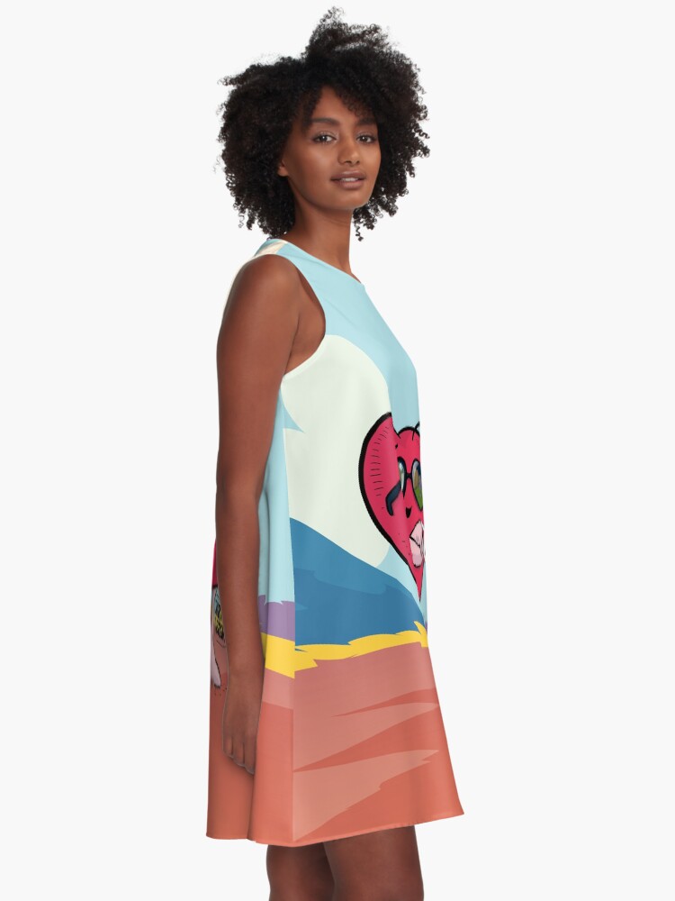 Vista alternativa de Vestido acampanado J&B - Jarty fashion