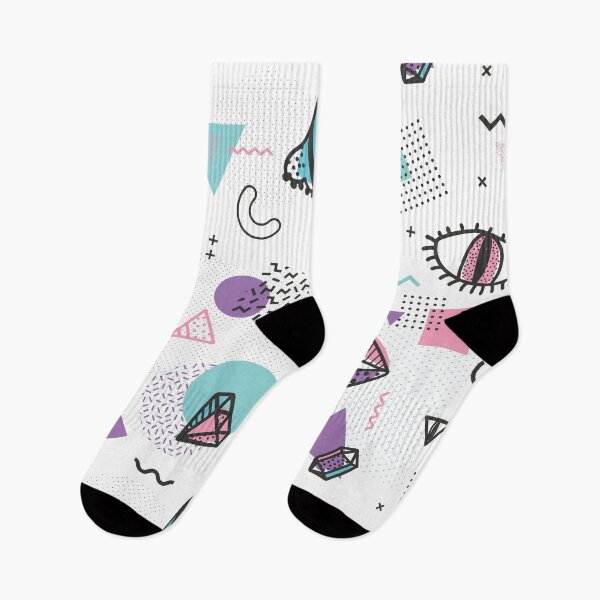 Item preview, Dudette! 80s eighties Memphis Pattern Design designed and sold by SoNifty.
