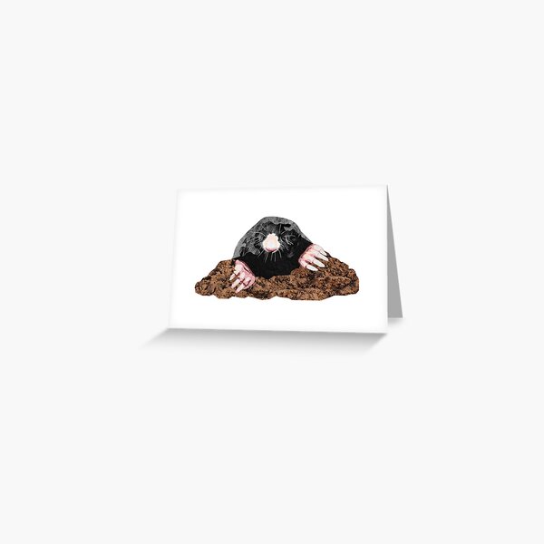 Mole - Laudea Martin Greeting Card
