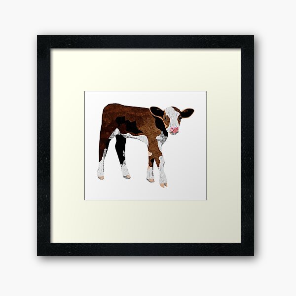 Calf - Laudea Martin Framed Art Print