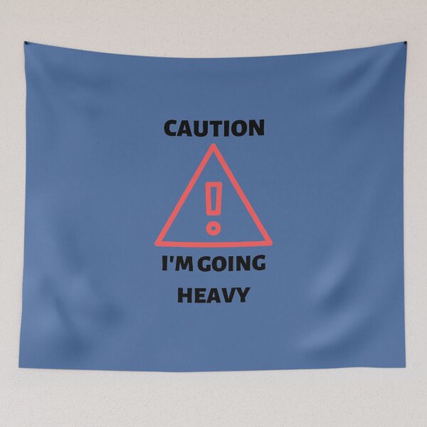 Item preview, Caution! I'm going Heavy designed and sold by InputVSOutput.