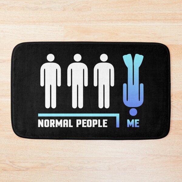 Item preview, Ordinary people diving underwater diving gift designed and sold by redshirtz.
