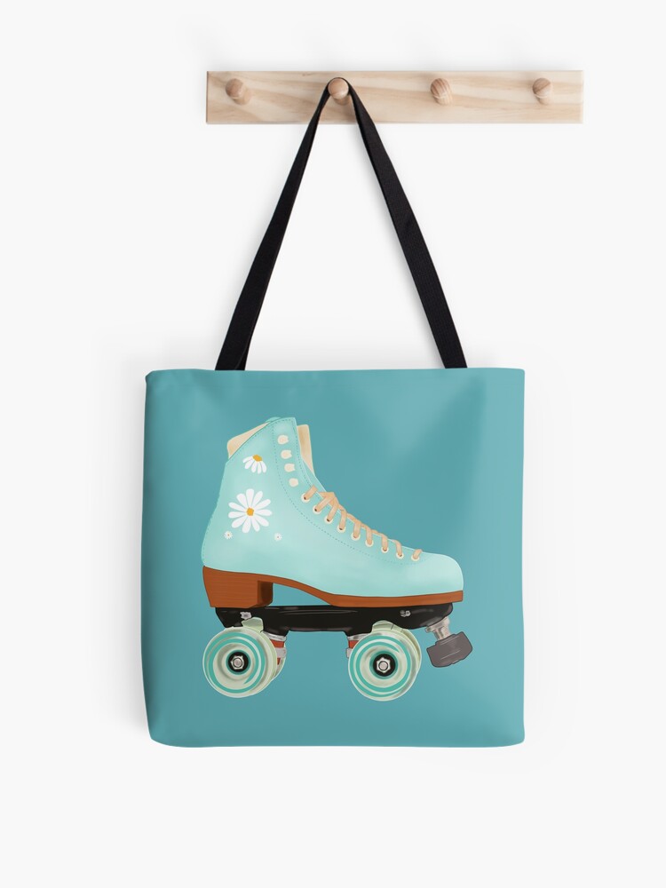 Retro green pastel roller skate Sticker for Sale by MimieTrouvetou