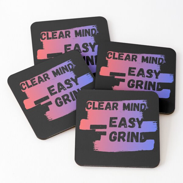 Item preview, Clear Mind = Easy Grind designed and sold by InputVSOutput.