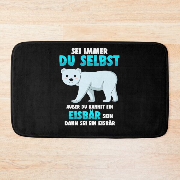 Item preview, Be yourself polar bear polar bear wild animal gift designed and sold by redshirtz.