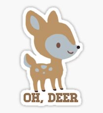 CARTOON DEER Sticker