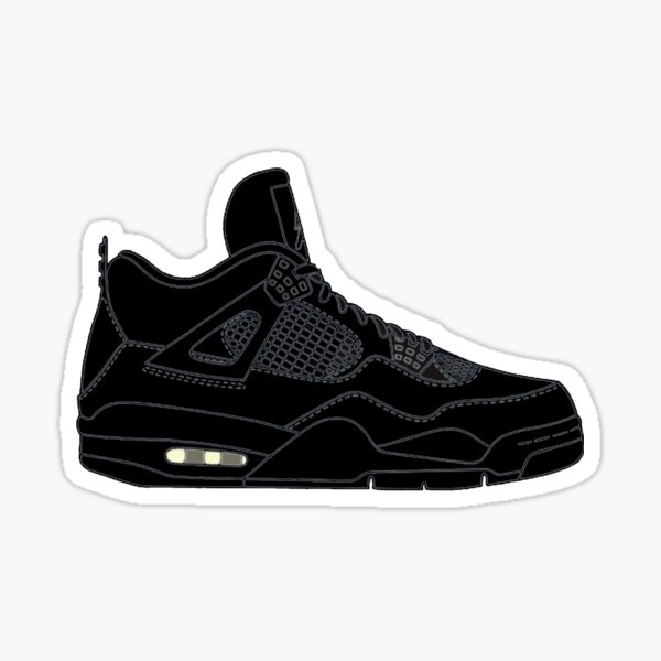 Item preview, Air Jordan IV (4) "Black Cat" designed and sold by VOID00000000.