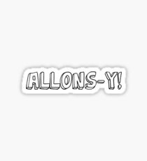 French Allons-y! 3 Sticker