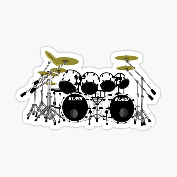 Item preview,  Black Album Drum kit designed and sold by Declan TIGER.