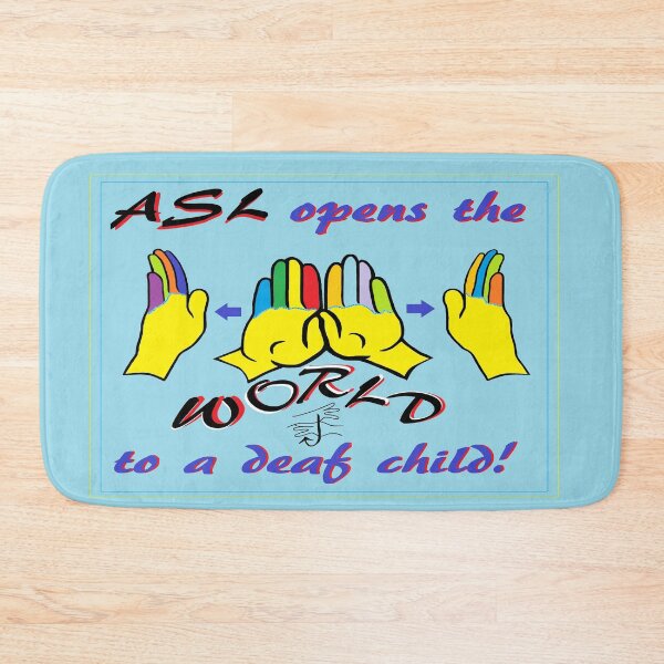 Item preview, ASL Opens the World designed and sold by EloiseArt.