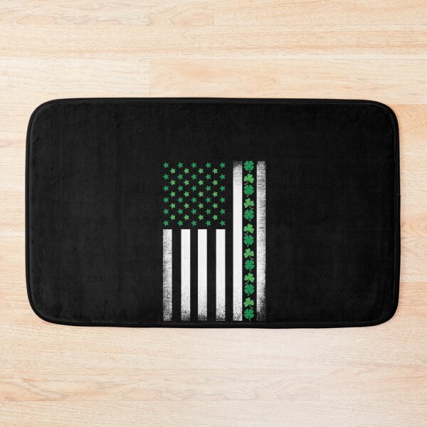 Item preview, St Patrick's Day Irish American Flag designed and sold by Captain Mood.