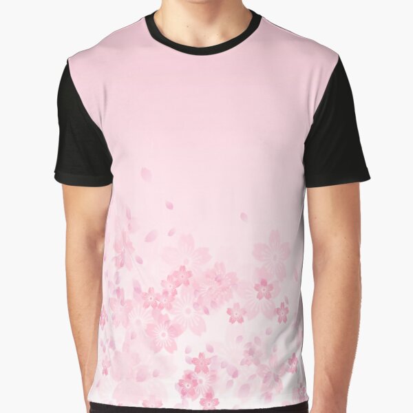 Sakura Subduction - Natural Graphic T-Shirt