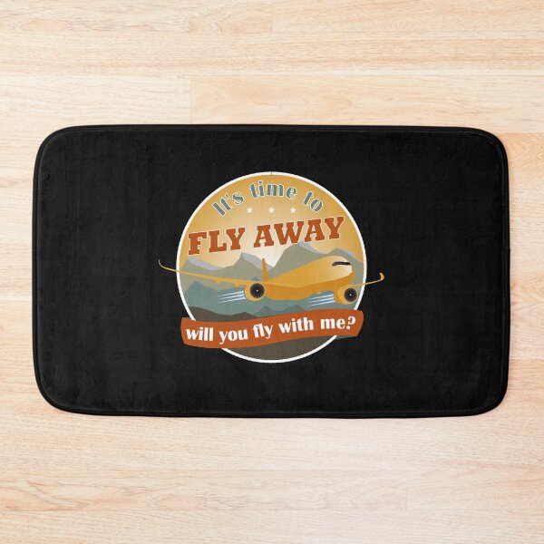 Item preview, Fly Away - Plane Vintage Design 70s colors designed and sold by FouDeeziner.