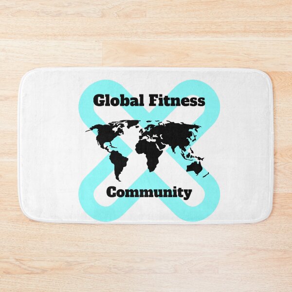Item preview, Global Fitness Community designed and sold by InputVSOutput.