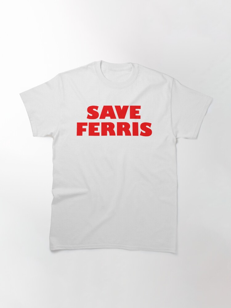 Discover Save Ferris Red Logo T-Shirt