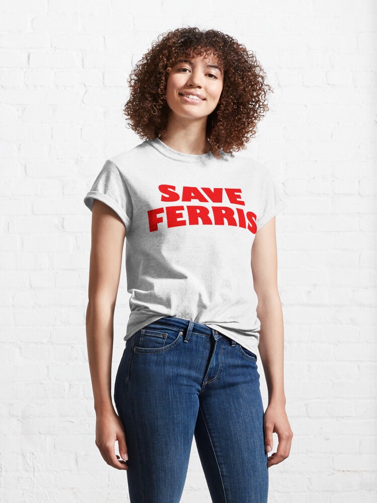 Discover Save Ferris Red Logo T-Shirt