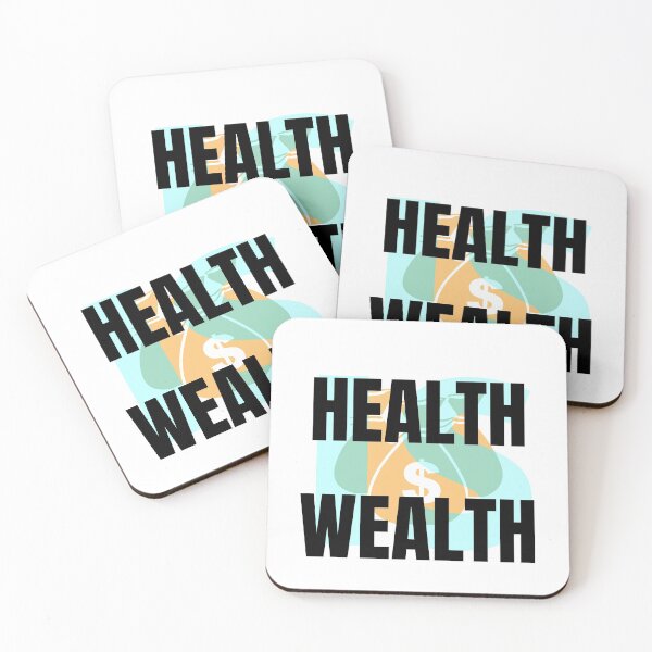 Item preview, Health is Wealth designed and sold by InputVSOutput.