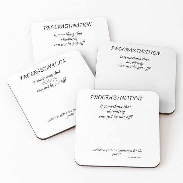 Item preview, Procrastination designed and sold by ellipsiswit.