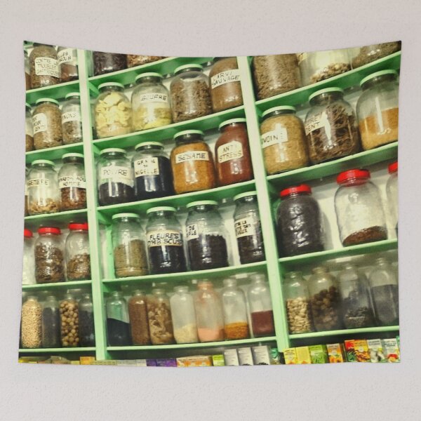 Item preview, APOTHICAIRERIE 3 talib spice shops Essaouira Morocco health care tradition medicinal plants designed and sold by dragonemma.